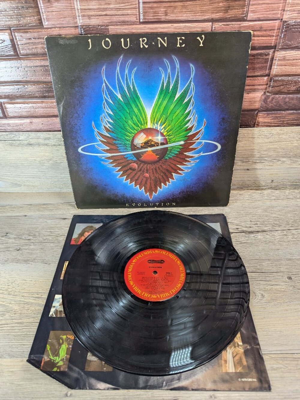 Journey Evolution (Vinyl LP Record CBS FC35797 Columbia 1979)